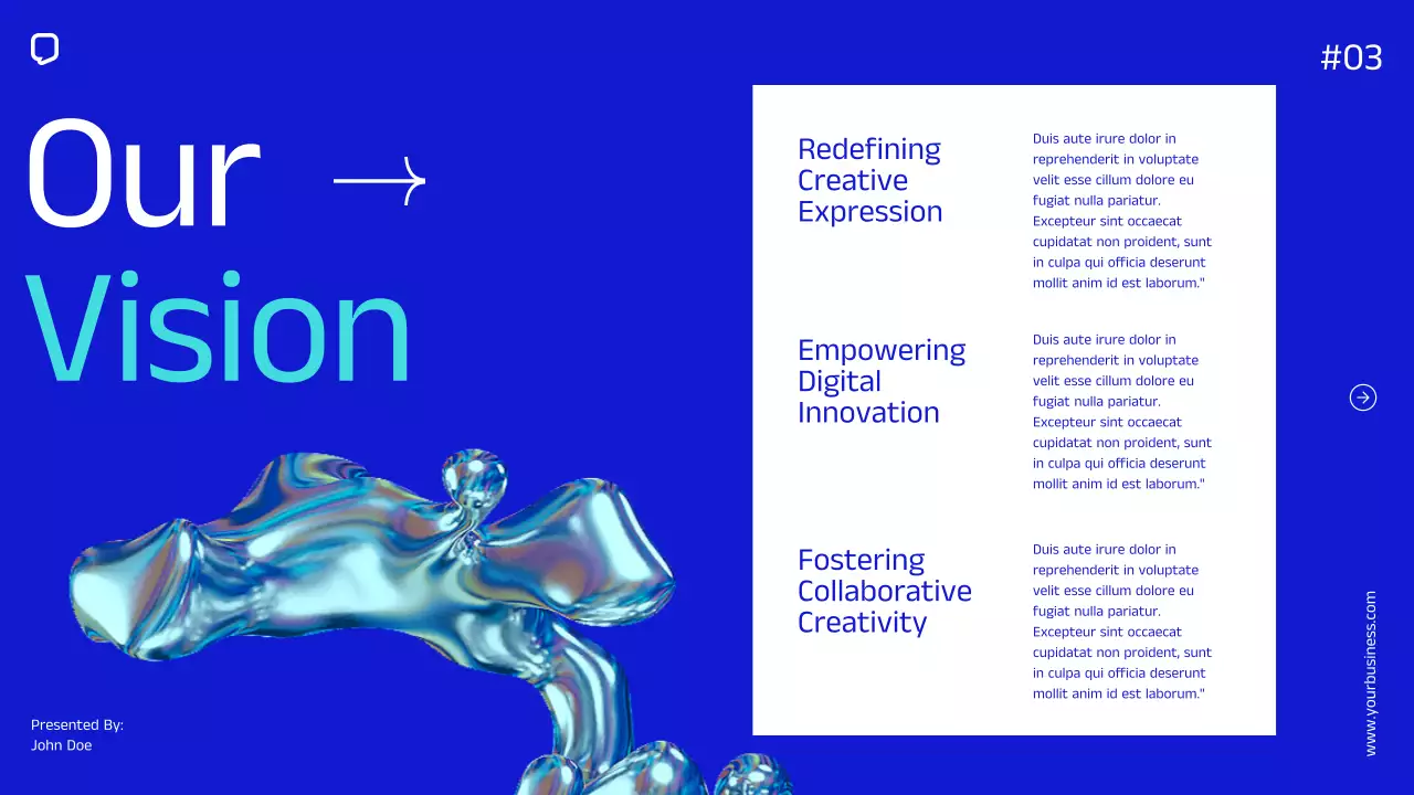 Blue Modern Business Profile Presentation