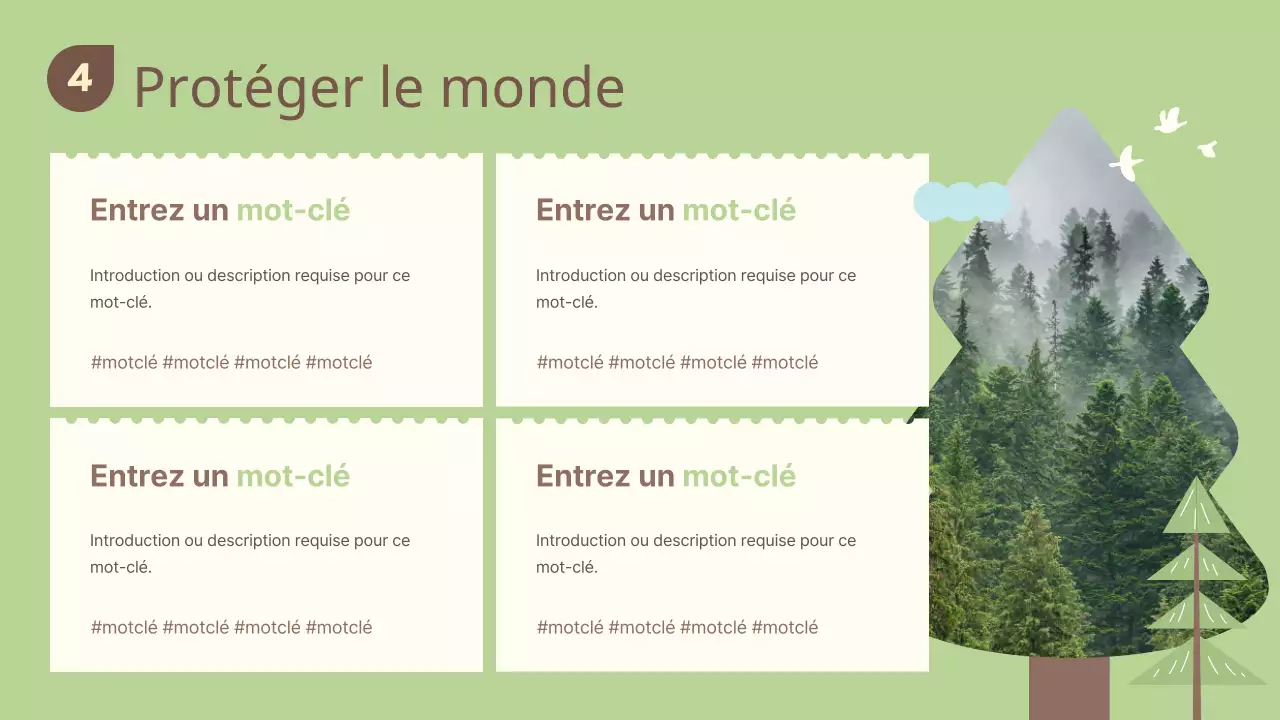 Ressources pour la Journée de l'arbre vert et brun