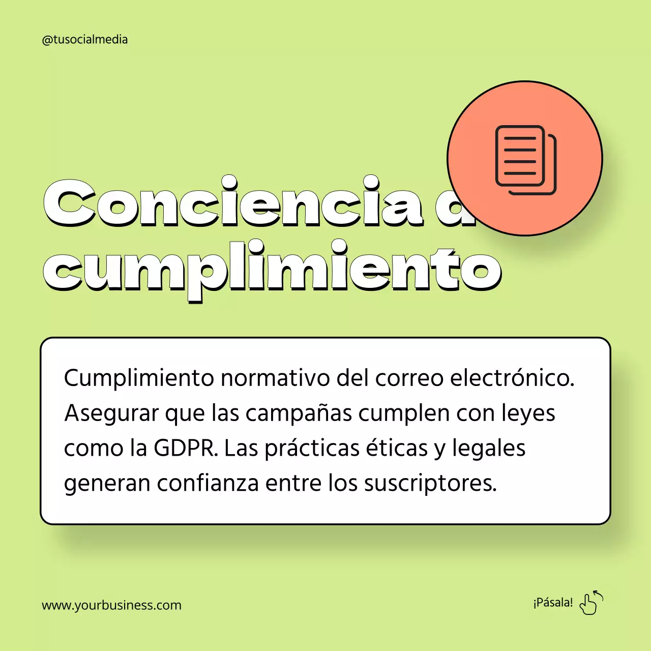 Guía Estratégica de Email Marketing Geométrico Naranja y Neón