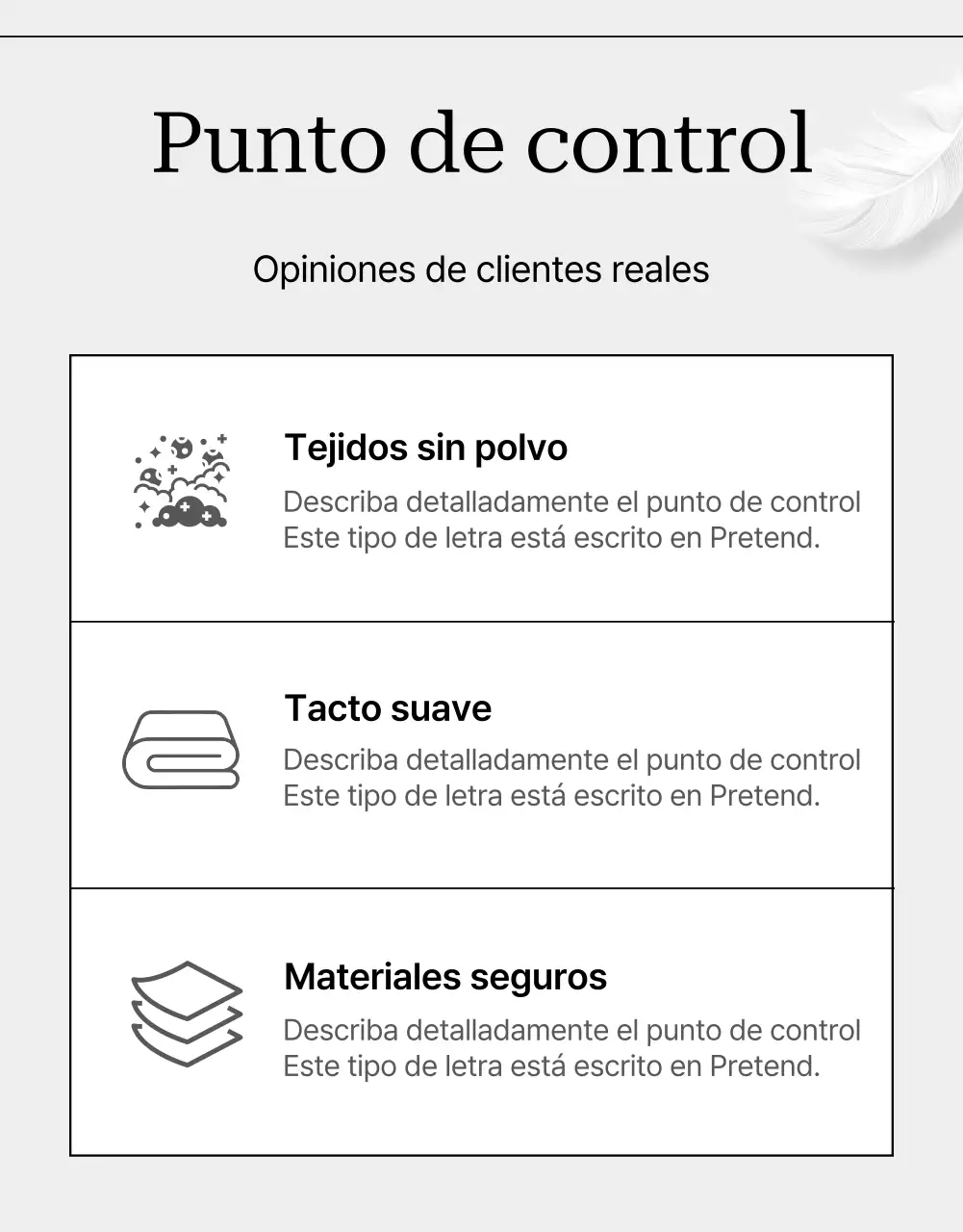 Promover la ropa de cama gris y moderna