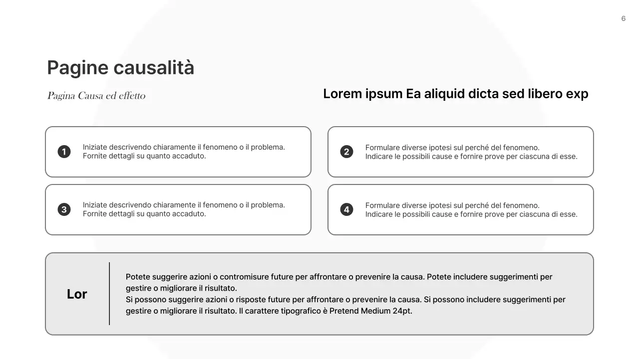 Rapporti di base in bianco e nero