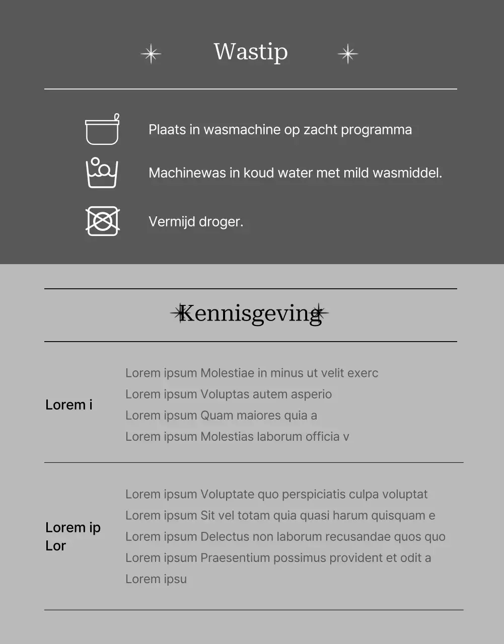 Grijs, modern beddengoed promoten