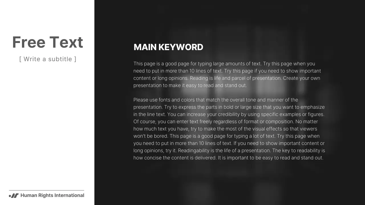 Grey Minimal Prison Presentation