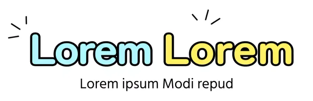 Una simpática felicitación de vuelta al cole con un tipo de letra redondeado e ilustraciones punteadas