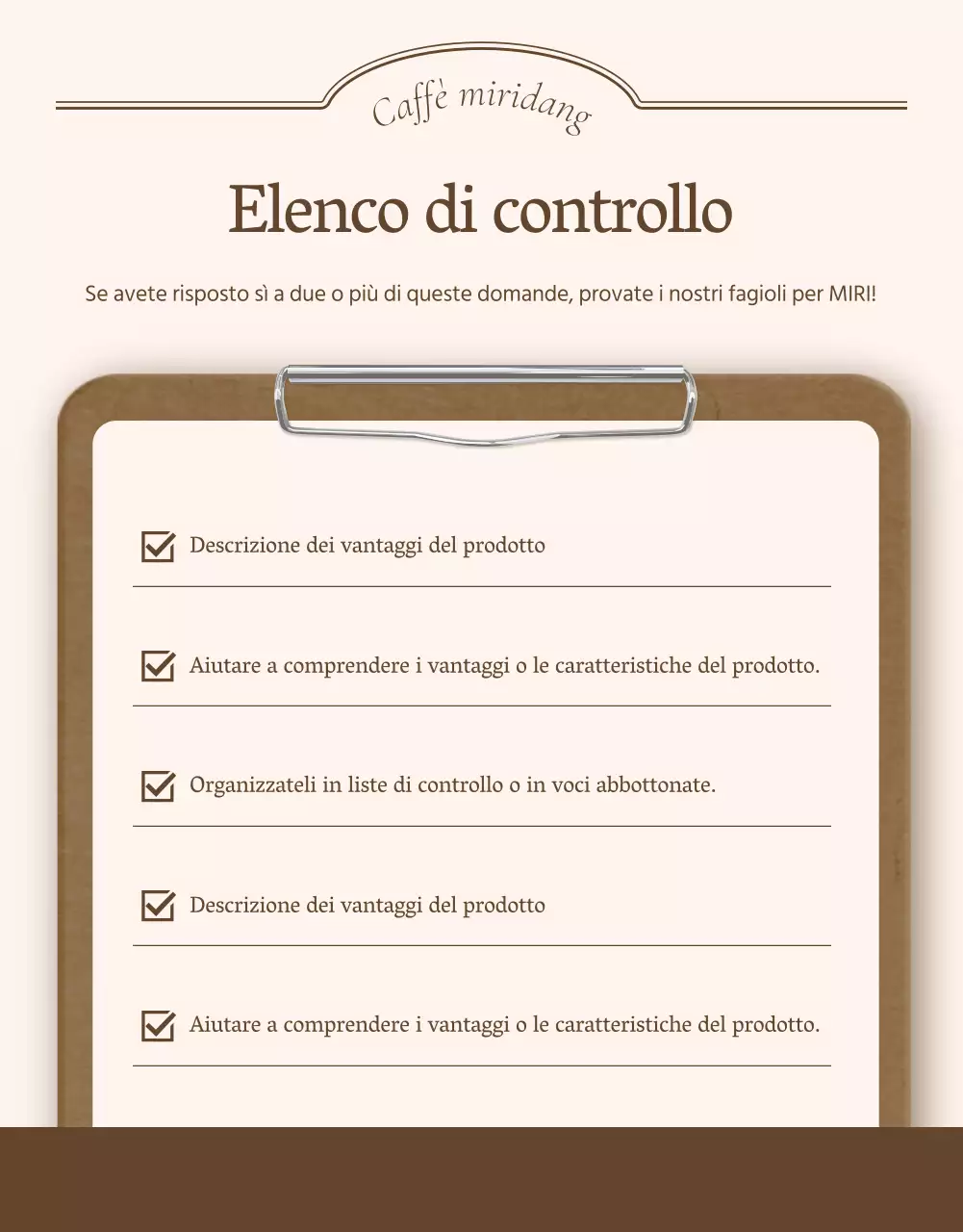 Punti di controllo o annunci per pagine di dettaglio vintage in avorio e beige