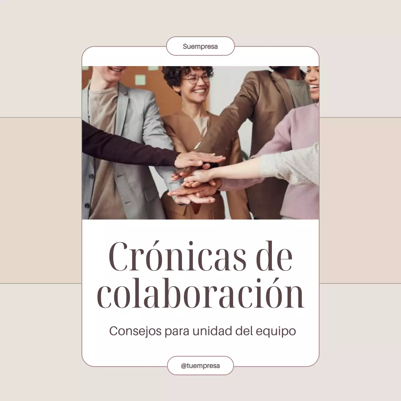 Guía de creación de equipos de oficina minimalistas en beige y marrón