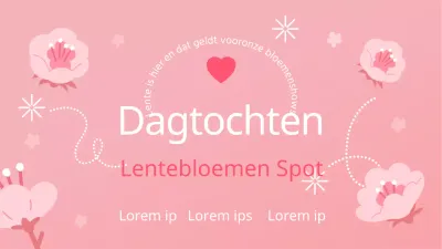 Een mooie lentetrip in roze en wit MainTitle