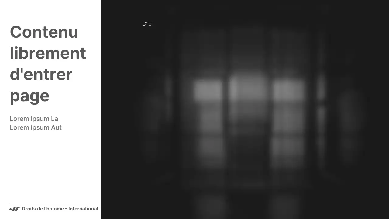 Noir et blanc, un rapport simple mais puissant pour les ONG