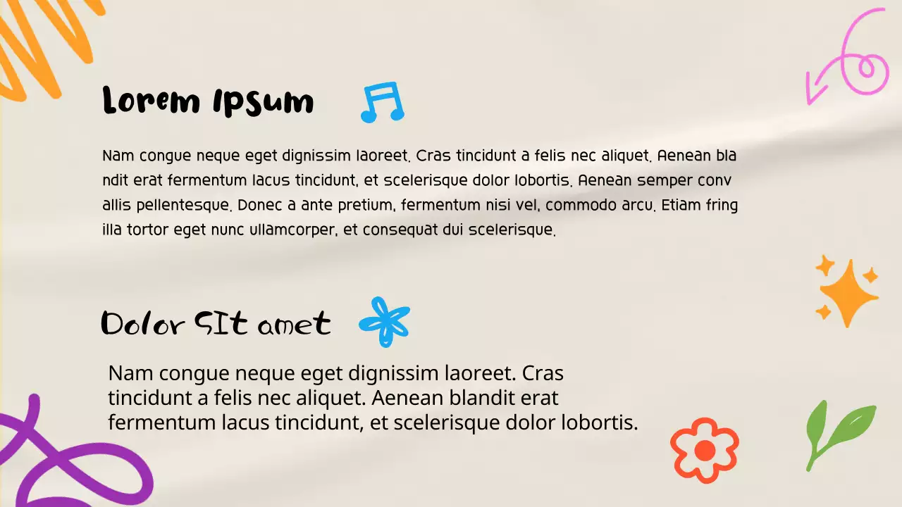 Carta stropicciata beige Trendy Fun Carta per l'apprendimento