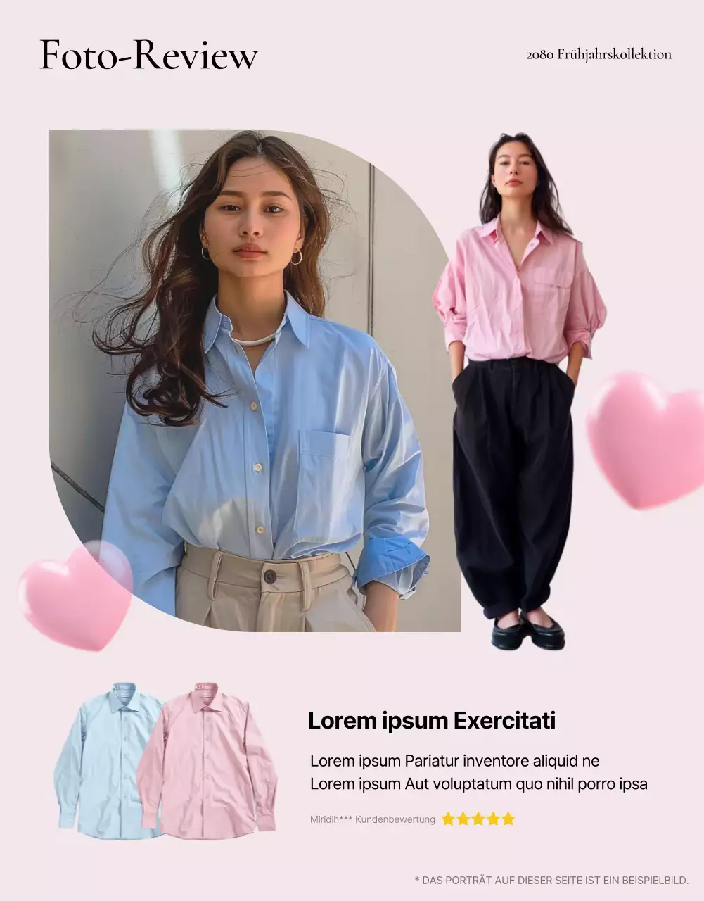 Förderung einer detaillierten Übersicht über kitschige Mode in Rosa