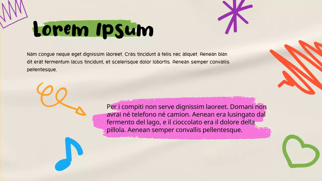 Carta stropicciata beige Trendy Fun Carta per l'apprendimento