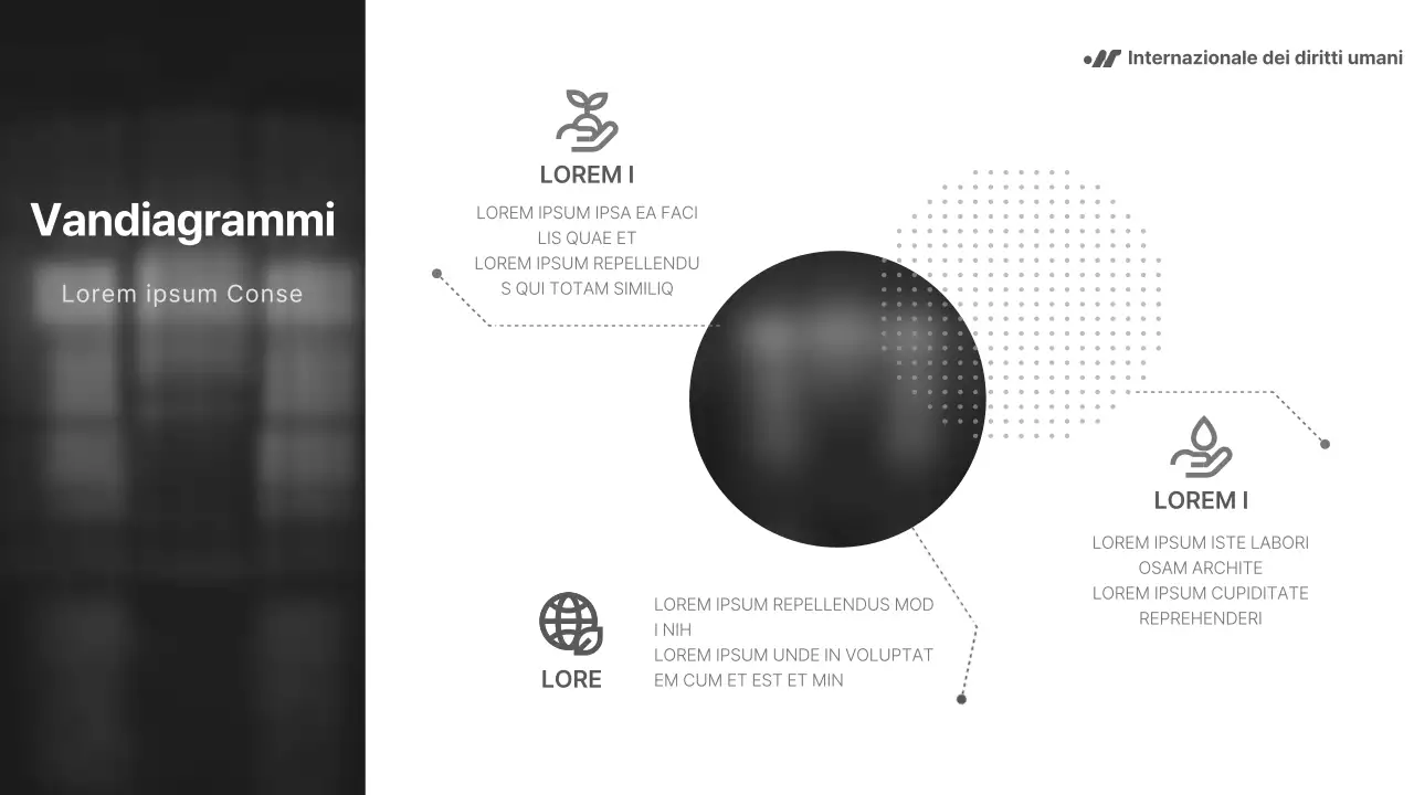 Rapporto in bianco e nero, semplice ma potente, per le ONG