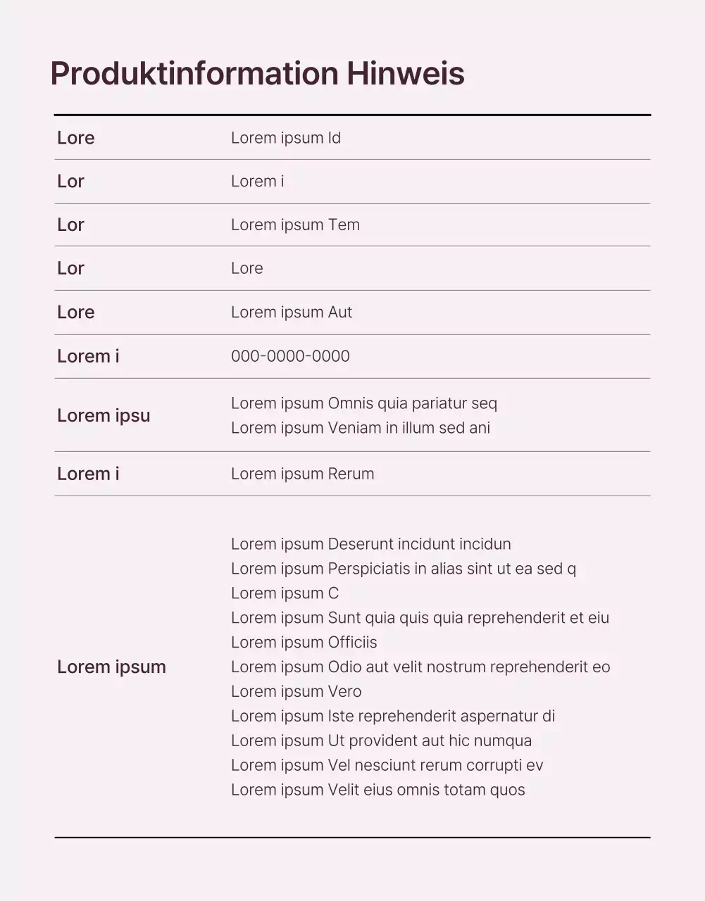 Förderung von Produktseiten für Frühjahrsmode in Rosa