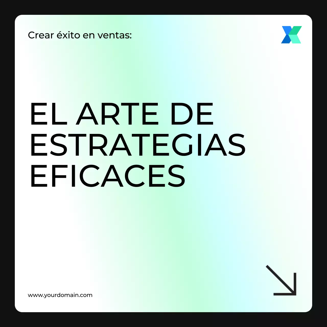 Blanco y verde Marketing moderno Guía de estrategia de ventas