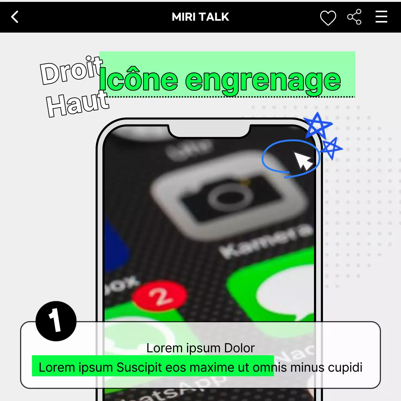 Distributeur de téléphones portables kitsch en vert et noir expliqué