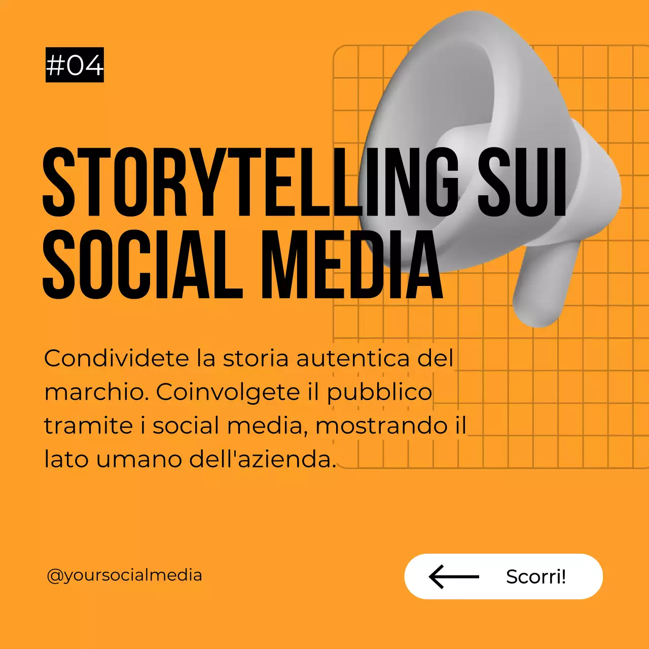 Guida alla strategia di vendita in grassetto arancione e grigio per le piccole imprese