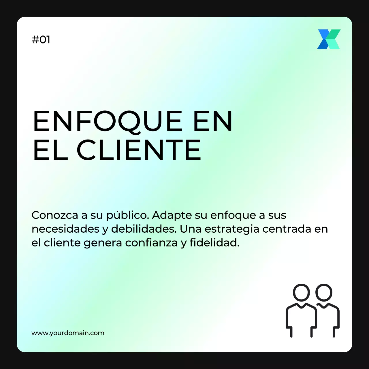 Blanco y verde Marketing moderno Guía de estrategia de ventas