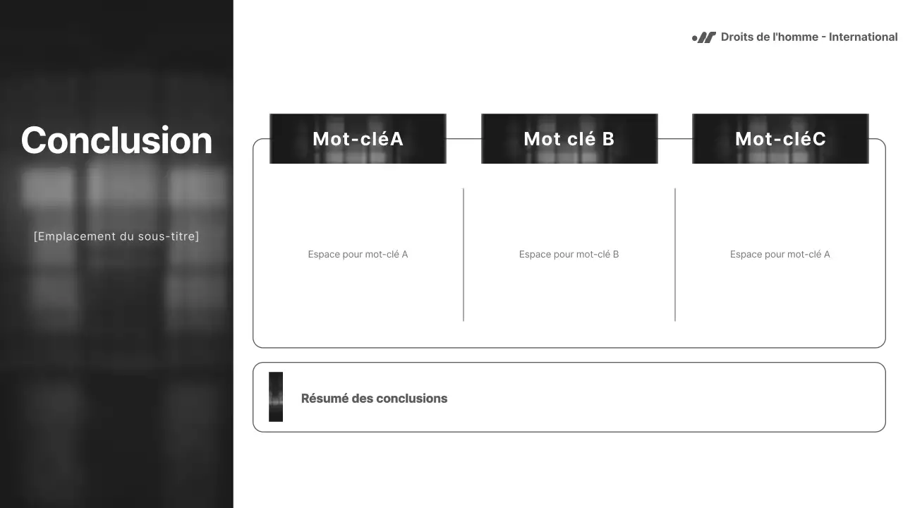 Noir et blanc, un rapport simple mais puissant pour les ONG