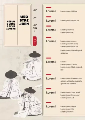 Een gids voor de traditionele rood-zwarte schrijfwedstrijd