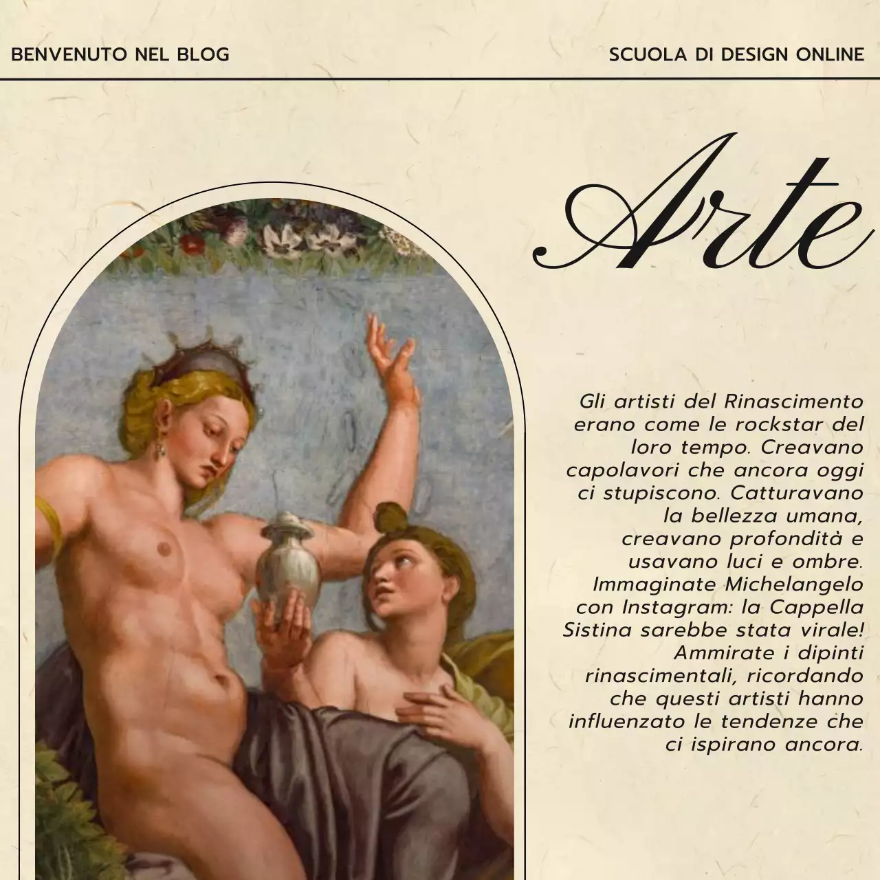 Nero Elegante Design Rinascimentale Arte Promozione Blog