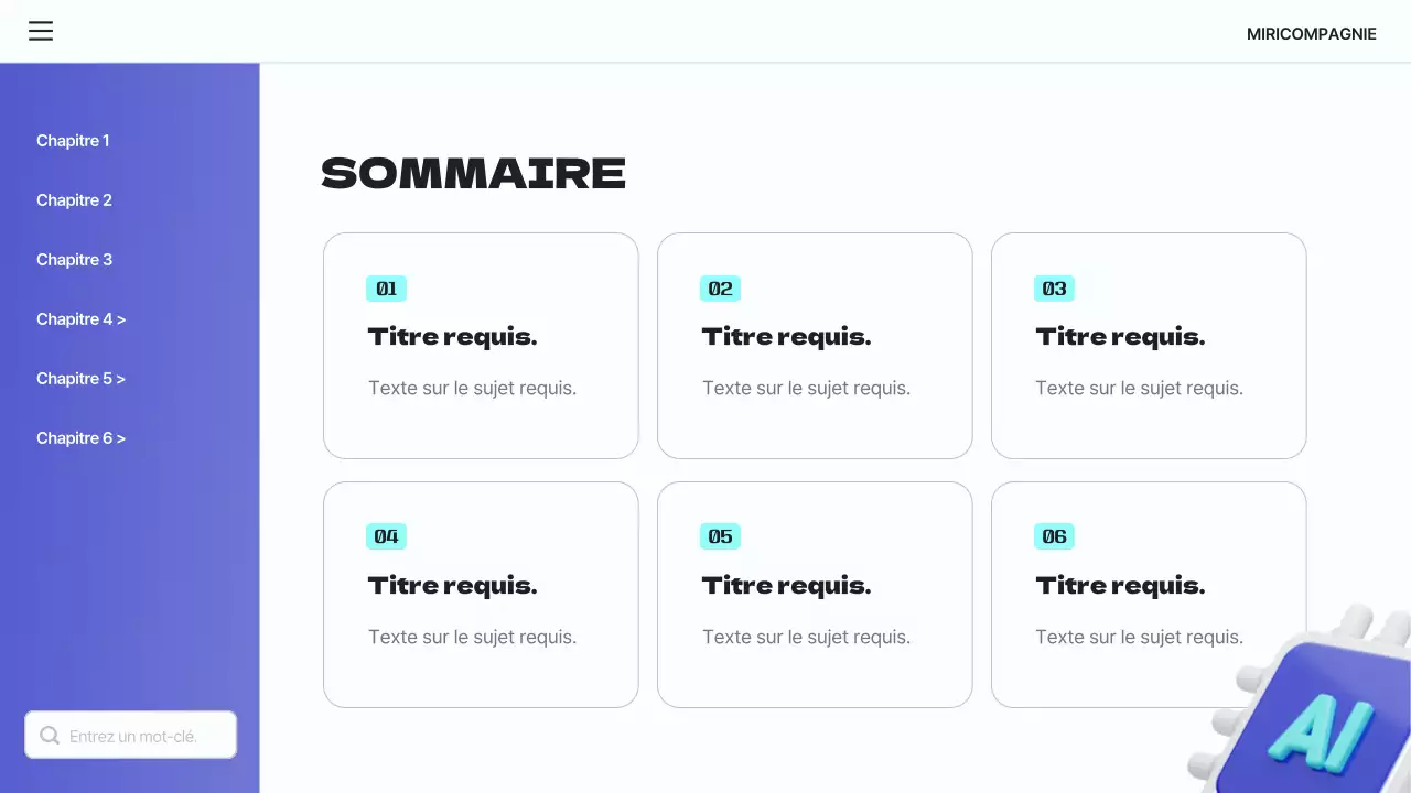Une simple introduction à ChatGPT en bleu et bleu clair