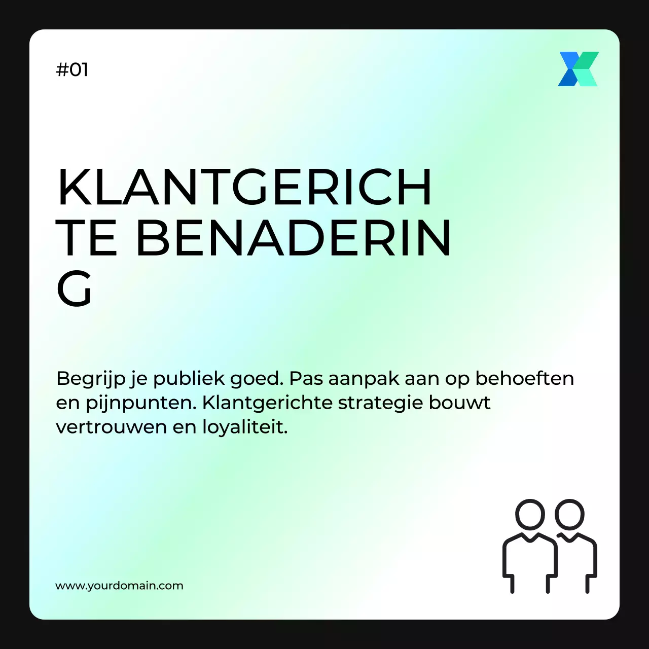 Wit en Groen Moderne Marketing Verkoopstrategie Gids