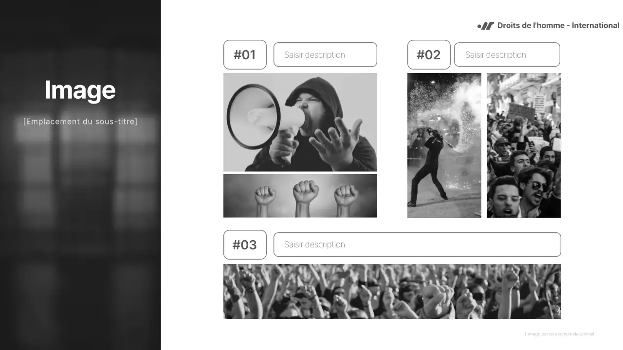 Noir et blanc, un rapport simple mais puissant pour les ONG