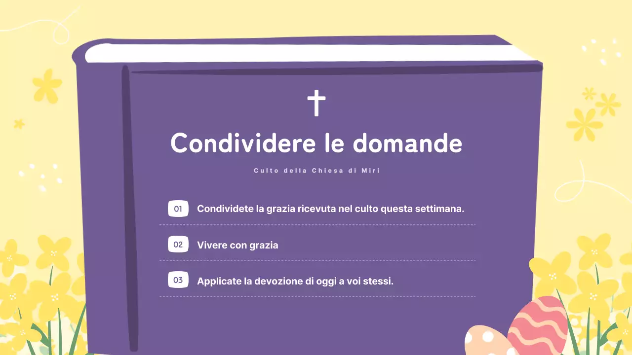 Una guida alle adorabili passeggiate pasquali in chiesa di Giallo e Viola