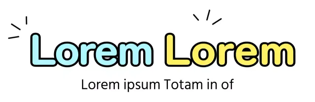 Un simpatico e tenero augurio per il ritorno a scuola con un carattere arrotondato e illustrazioni a punti.