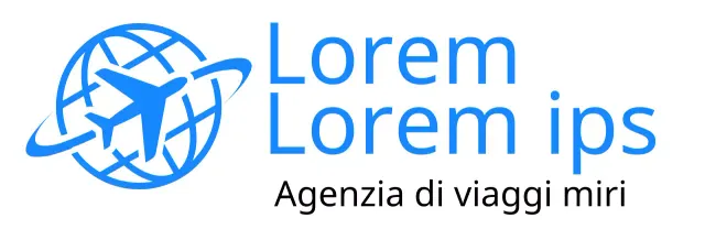 Guide per agenzie di viaggio con illustrazioni di aerei