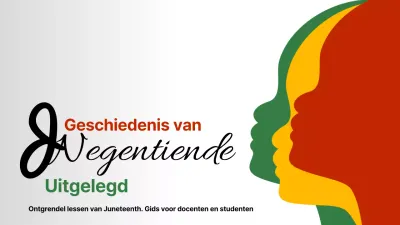 Eenvoudige Vrijheidseducatie in Rood, Groen en Geel Hoofdtitel