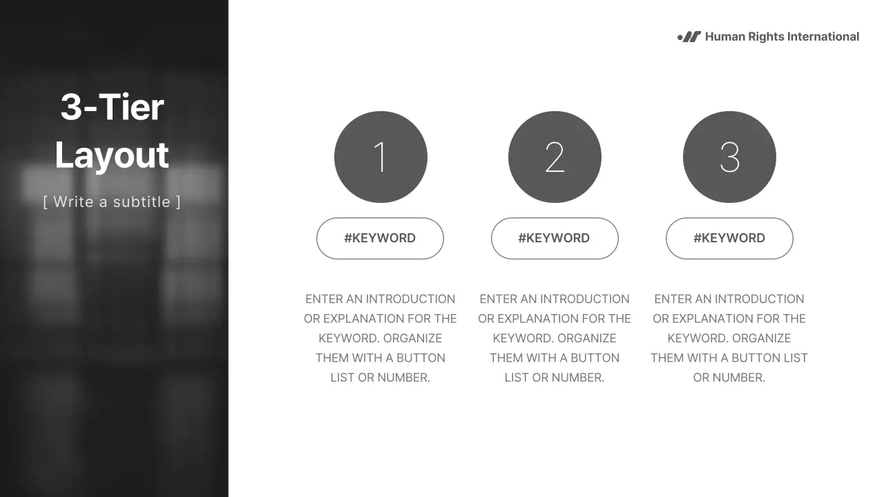 Grey Minimal Prison Presentation