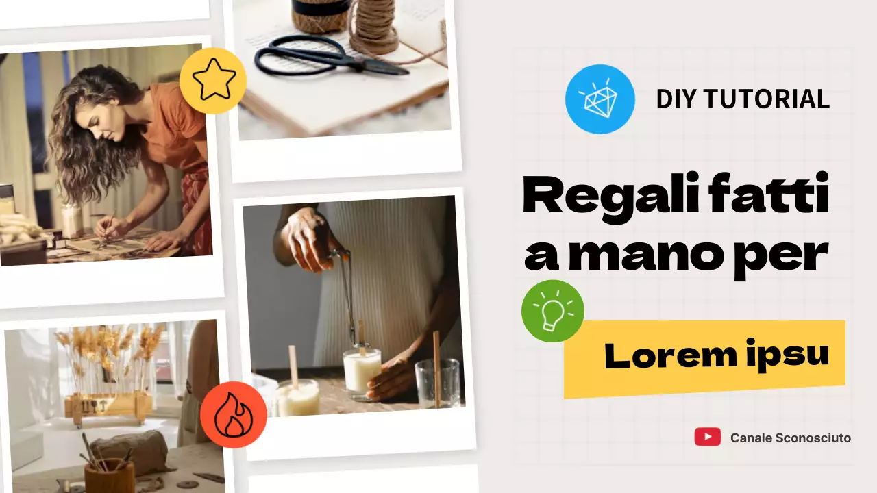 Regali artigianali beige di tendenza per la festa della mamma Video Guida