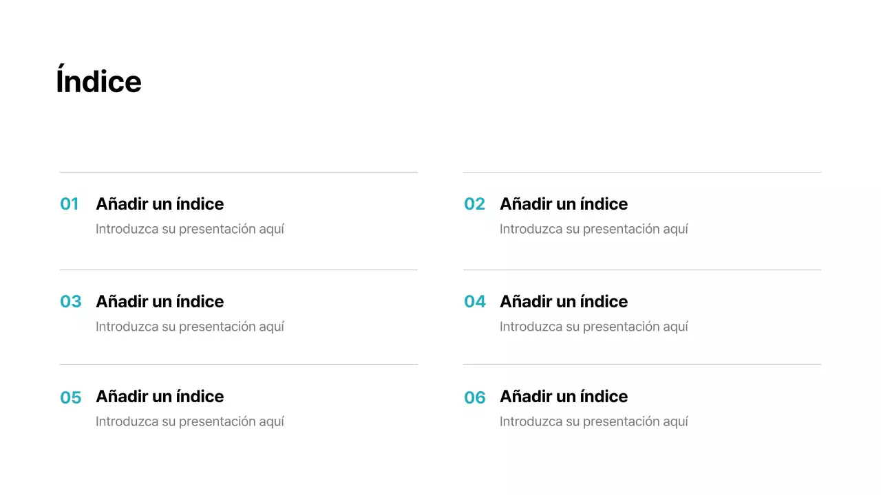 Un sencillo informe corporativo en menta y blanco