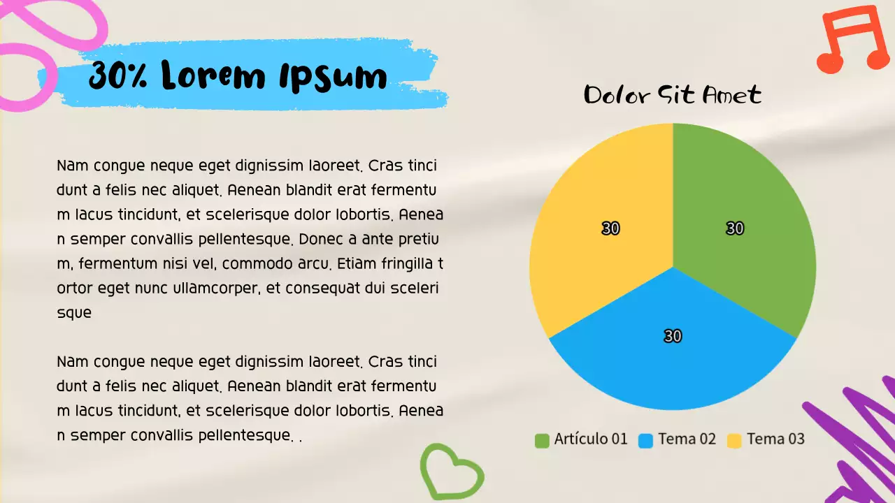 Beige Trendy Fun Papel arrugado Papel de aprendizaje