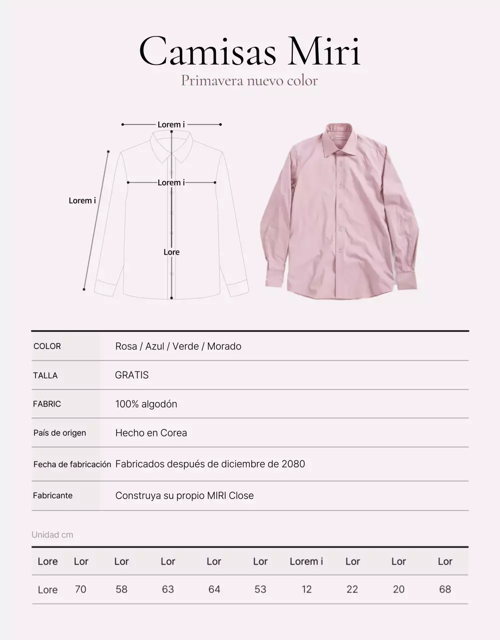 Promueve detalles de moda en rosa