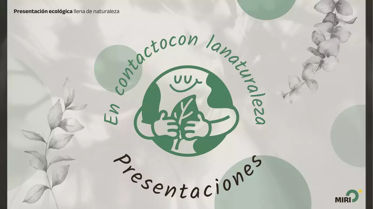 Promover la naturaleza verde, sencilla y respetuosa con el medio ambiente