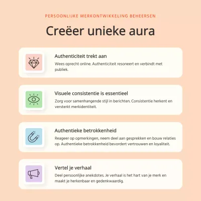 Beige Minimal Personal Branding Tips Infographic Gids