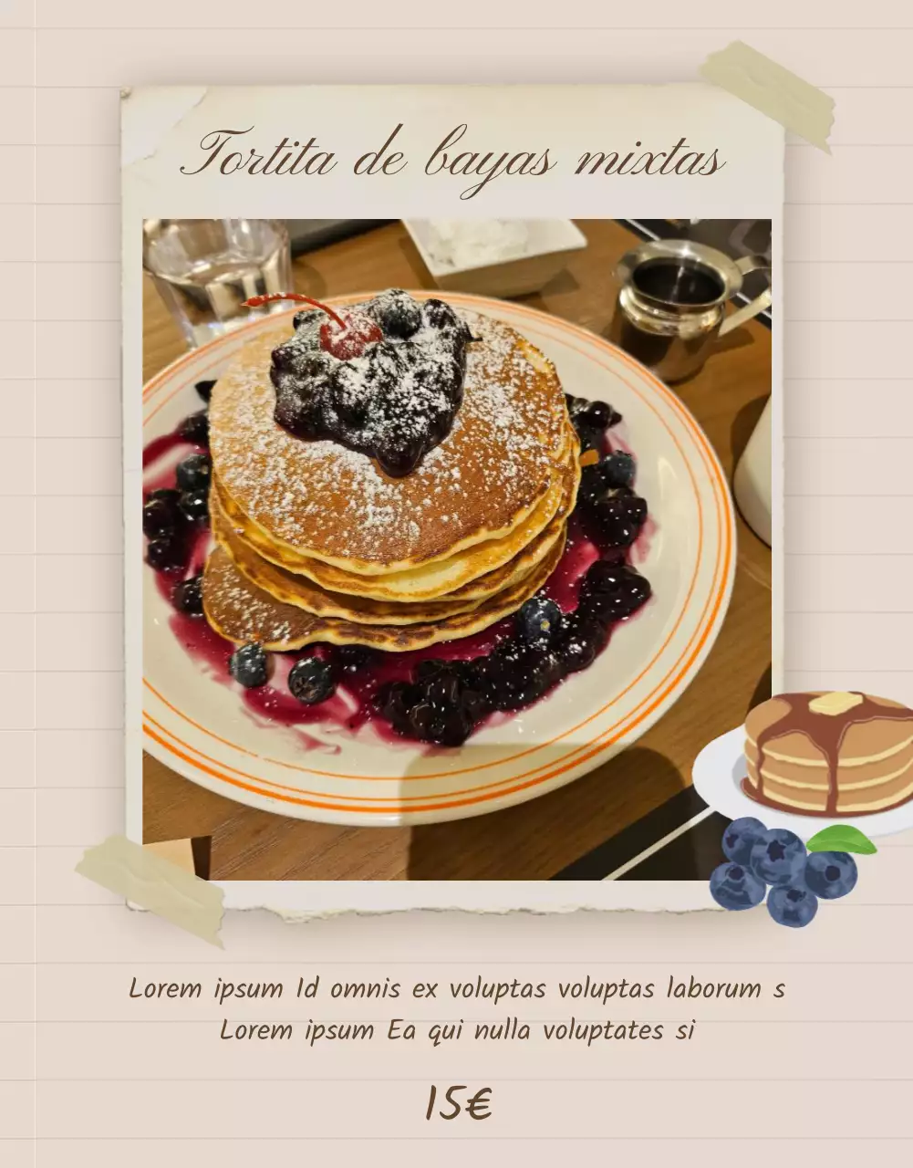 Promover una cafetería-panadería de concepto vintage en marfil y beige