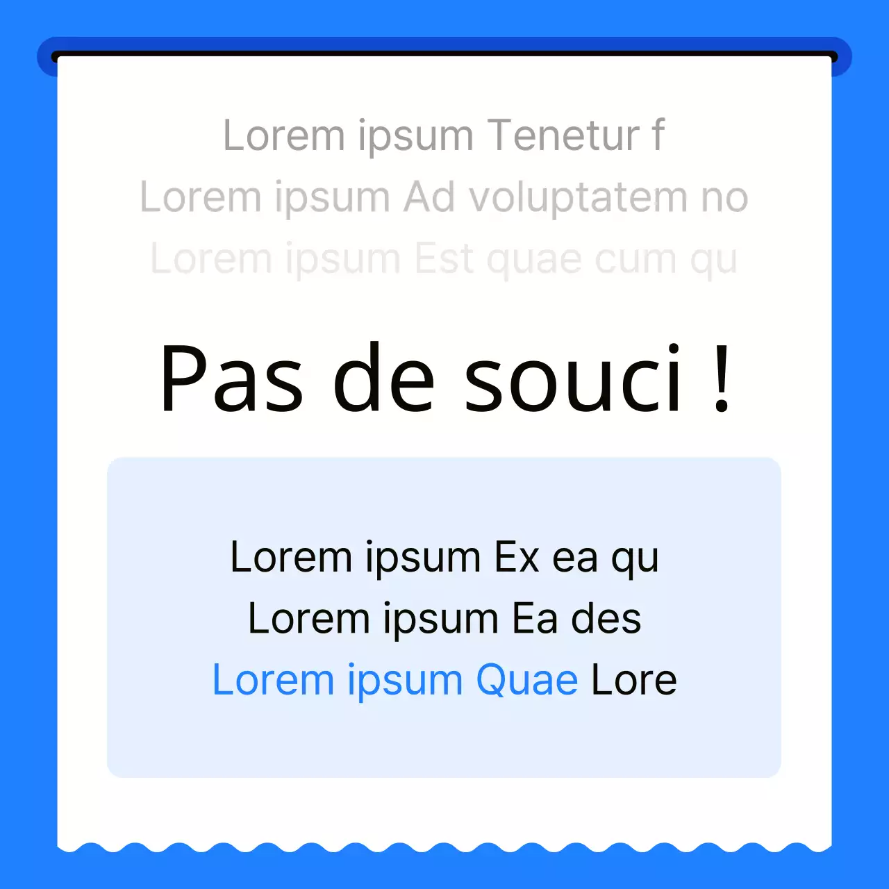 Une introduction minimaliste à la comptabilité fiscale en bleu et bleu clair