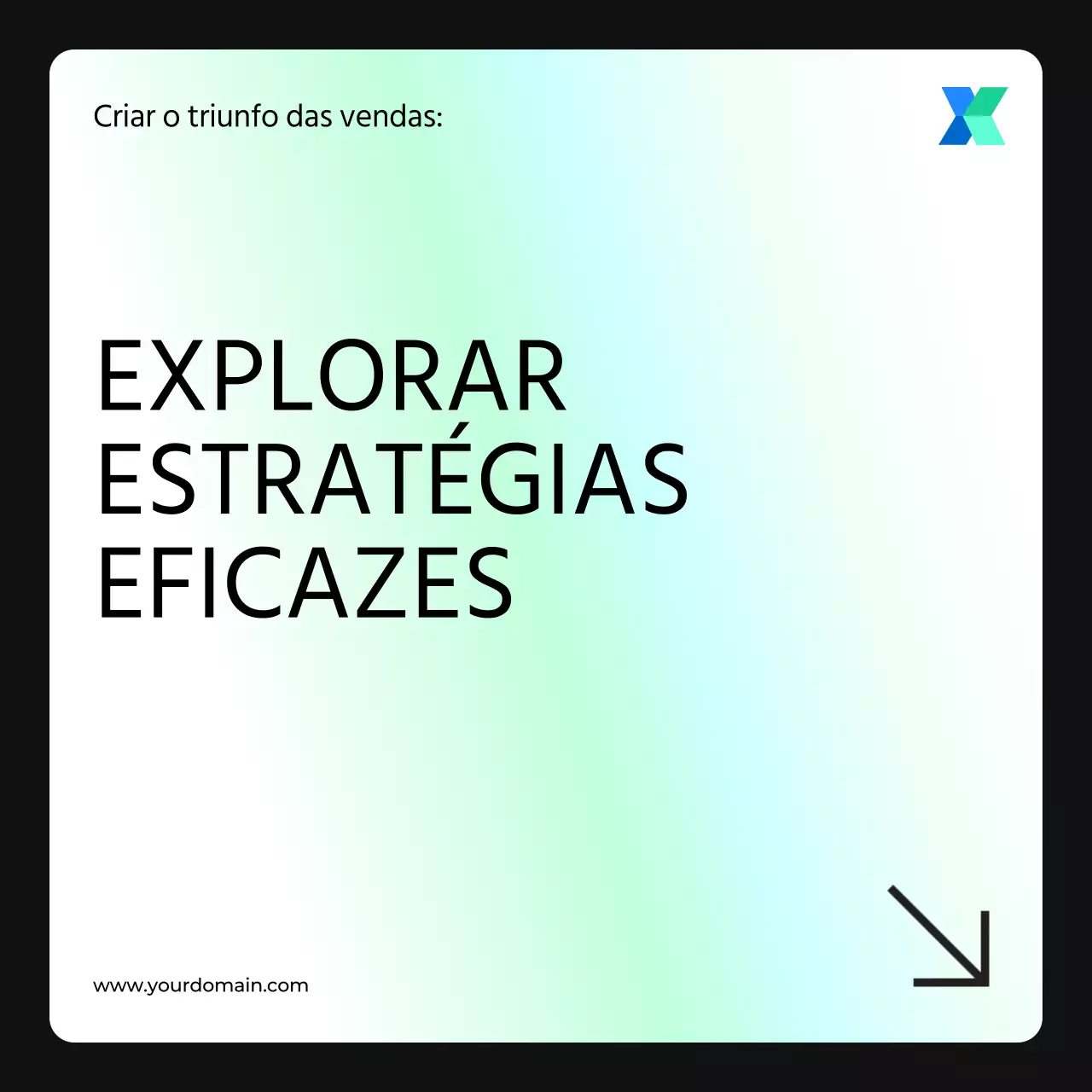 Guia de estratégia de vendas de marketing moderno branco e verde