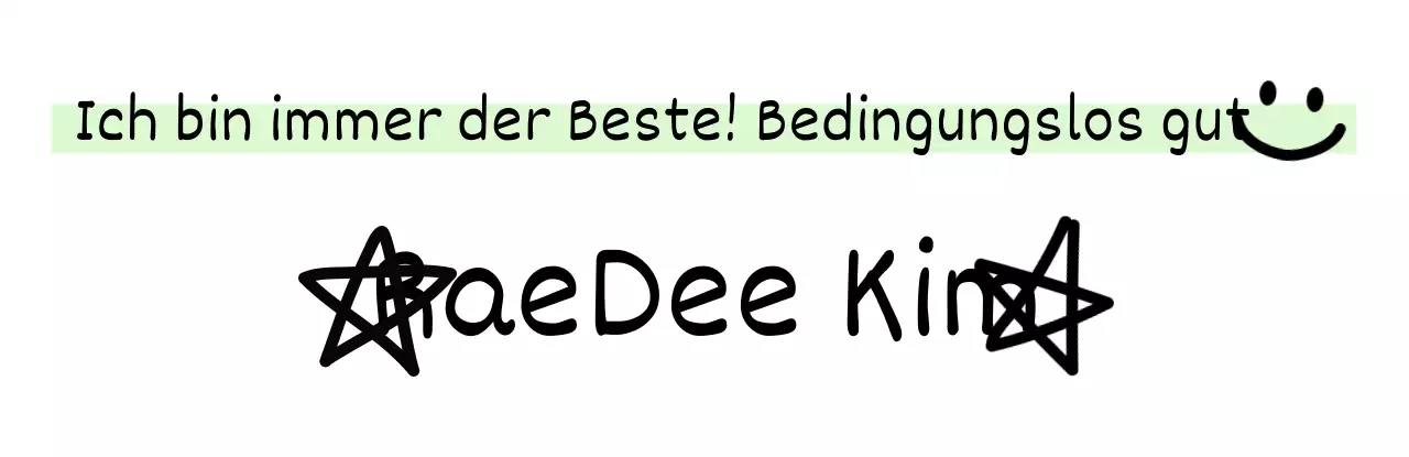 Entwerfen Sie Formulierungen, die liebevolle Ermutigung vermitteln