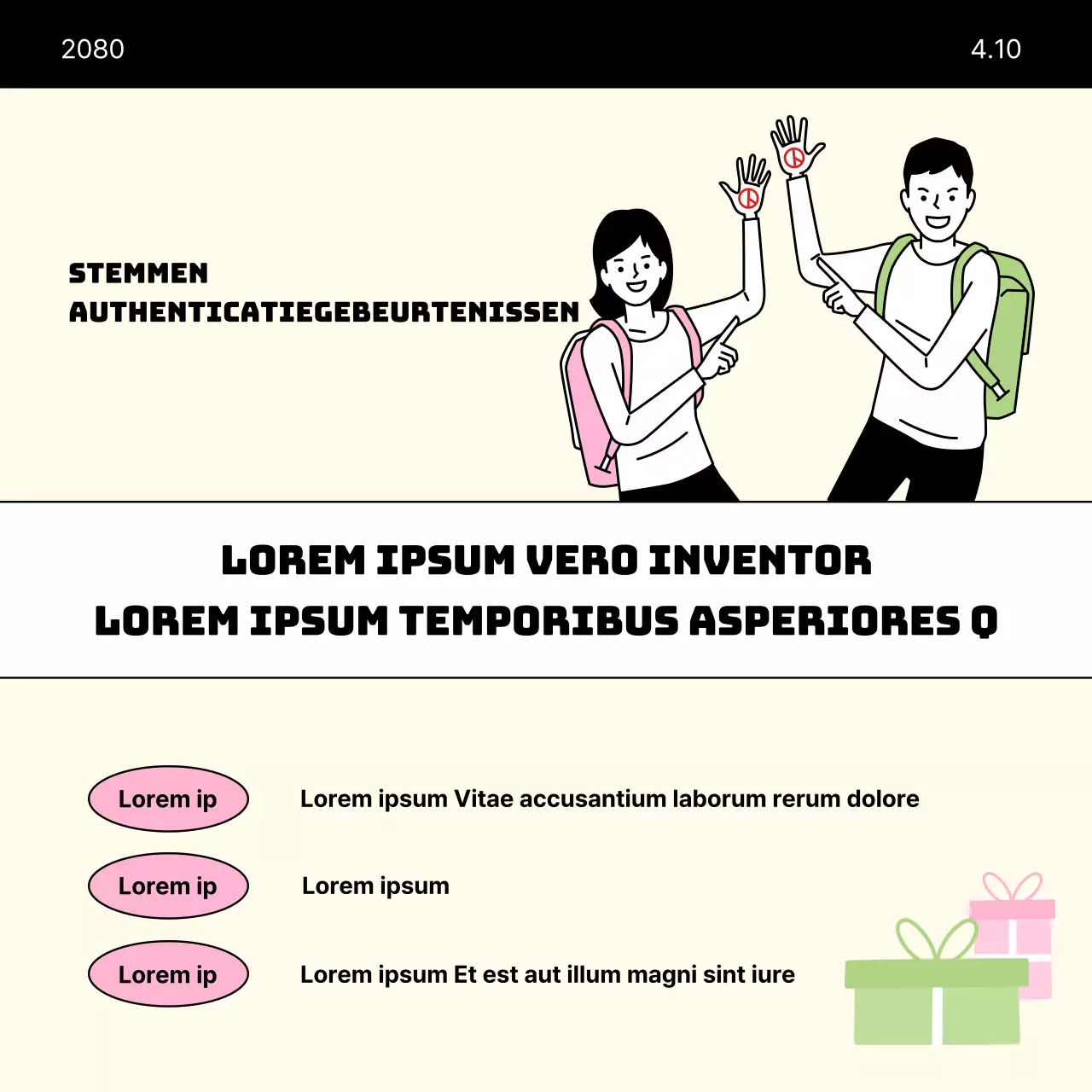 Een beige en minimalistische stemwijzer voor parlementsverkiezingen