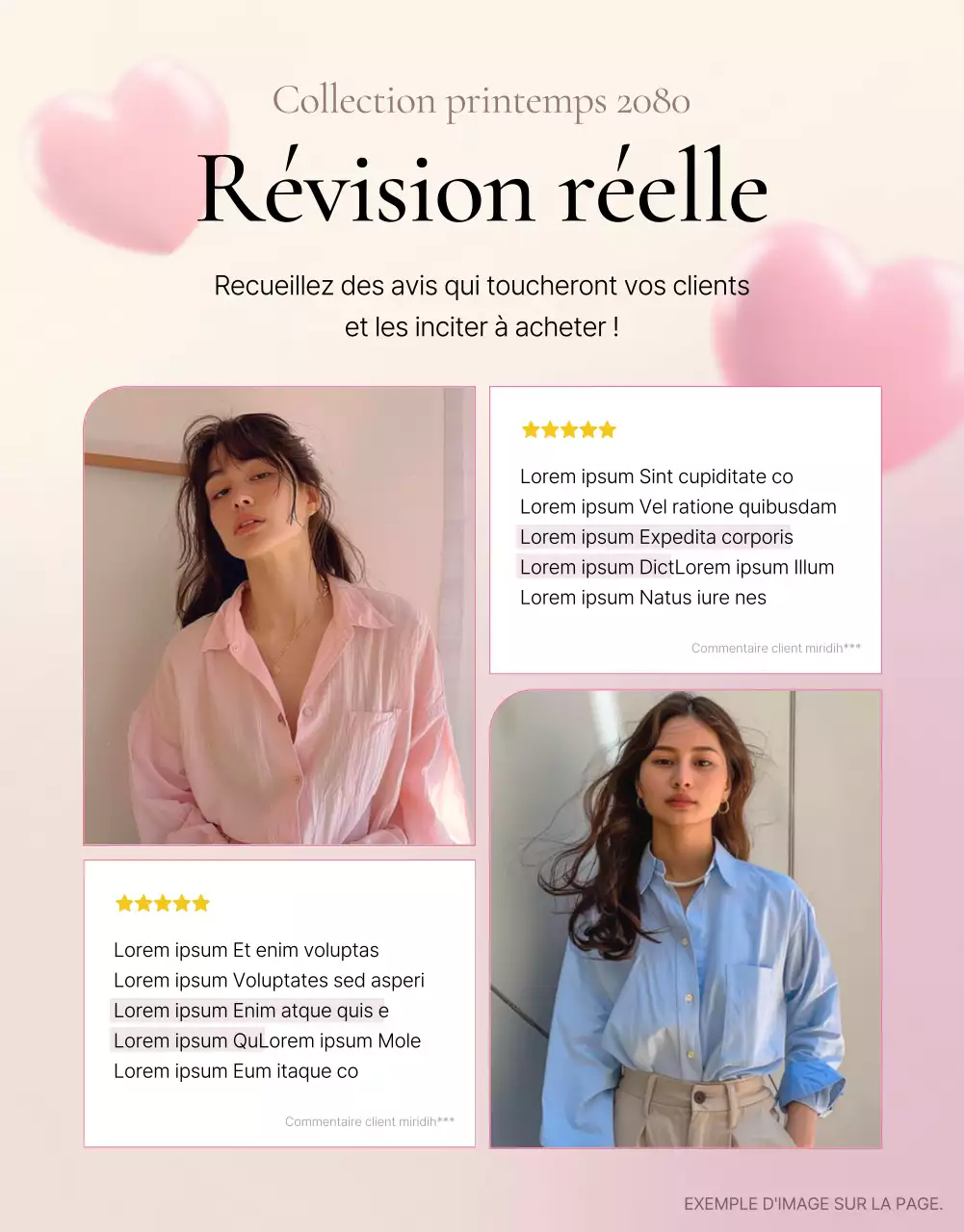 Promouvoir une revue détaillée de la mode kitsch en rose
