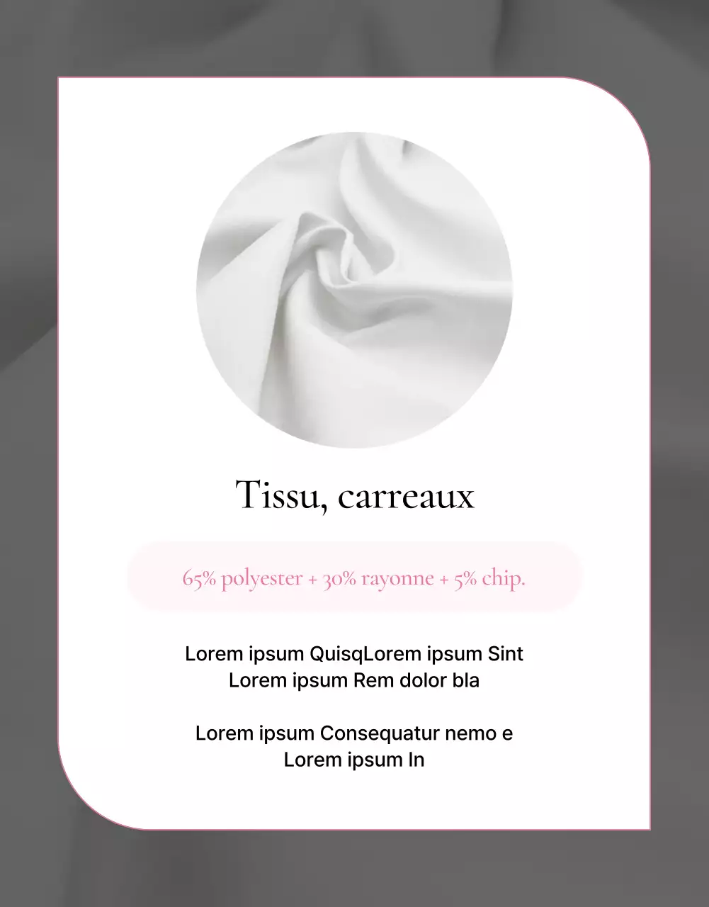 Promouvoir les pages de produits de la mode printanière en rose