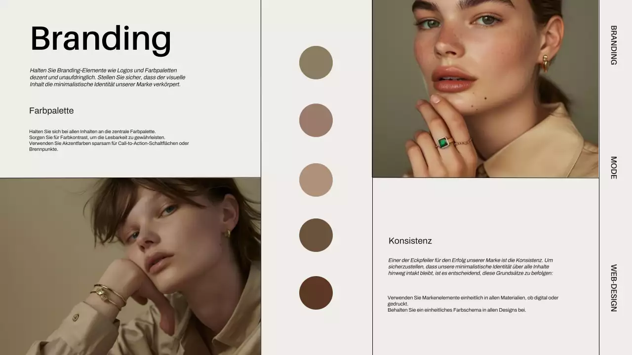 Ivory Modern Brand Style Guide Strategie