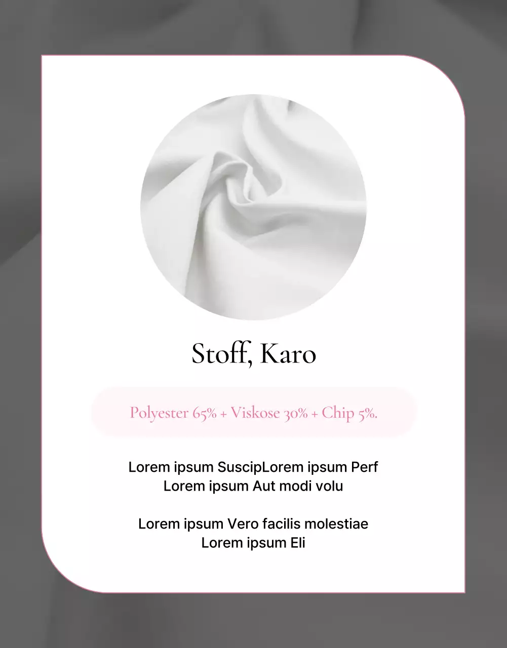 Förderung von Produktseiten für Frühjahrsmode in Rosa