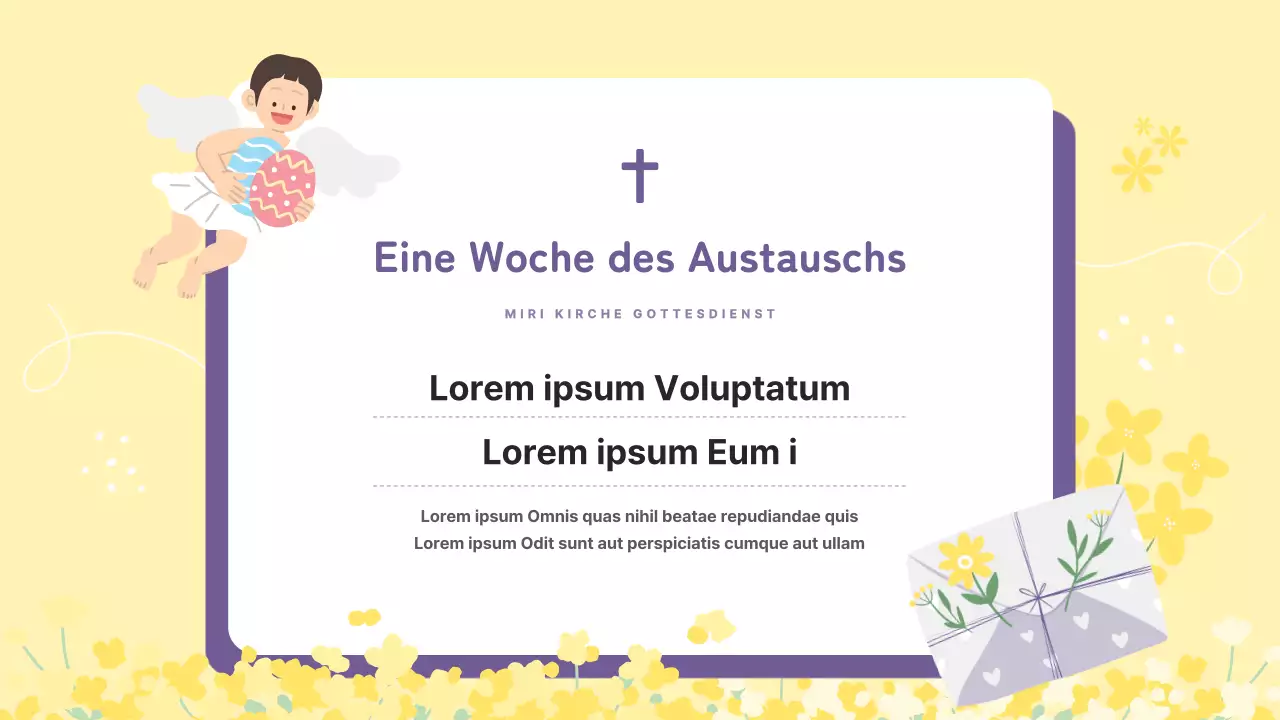 Ein Leitfaden für die bezaubernden Osterkirchenspaziergänge von Gelb und Lila