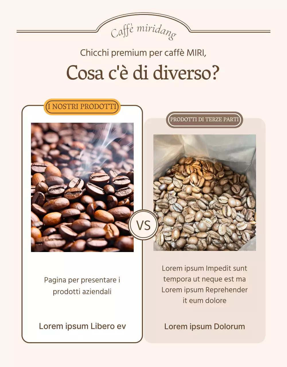 Punti di controllo o annunci per pagine di dettaglio vintage in avorio e beige