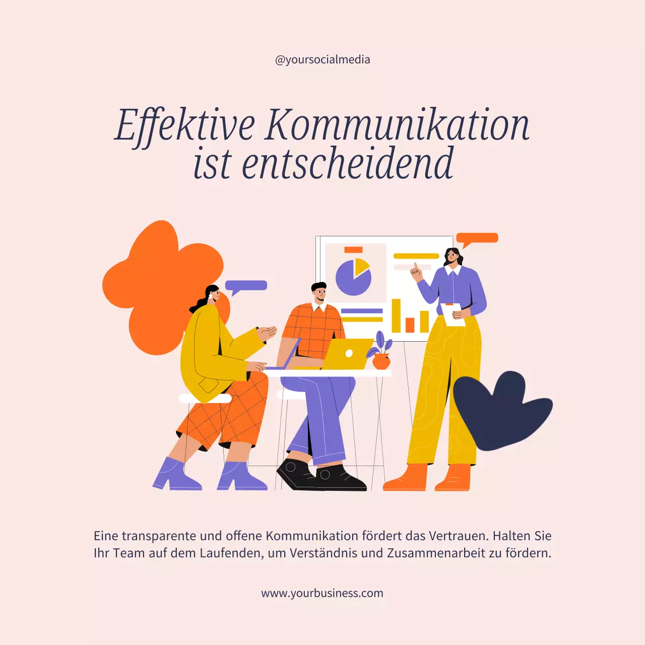 Beige und Lila Trendy Team Harmony Tipps & Leitfaden